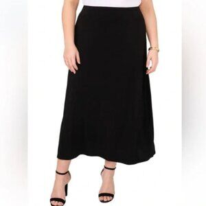 Vince Camuto Rich Black Fully Lined Skirt